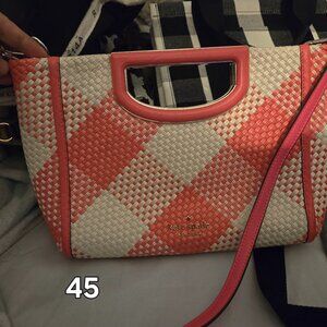 Kate spade pink gingham